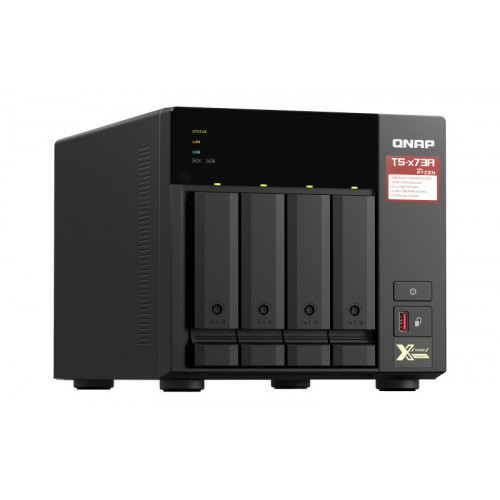 QNAP TS-473A NAS Tower Collegamento ethernet...