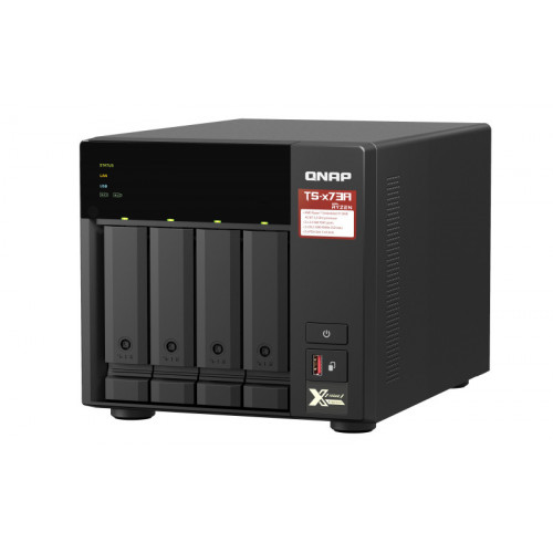 QNAP TS-473A NAS Tower Collegamento ethernet...