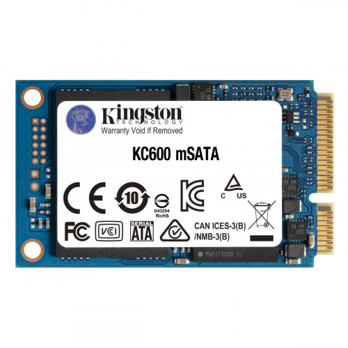 Kingston Technology KC600 mSATA 512 GB Serial...