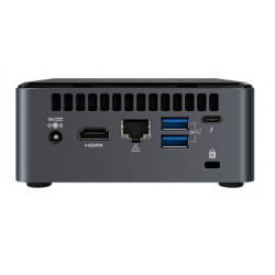 Intel NUC NUC10i7FNHN UCFF Nero i7-10710U 1,1 GHz
