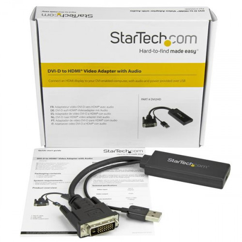 StarTech.com Adattatore Video DVI a HDMI con...
