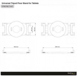 StarTech.com Cavalletto Treppiedi Tablet