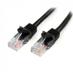 StarTech.com 45PAT5MBK cavo di rete 5 m Cat5e U/UTP (UTP) Nero