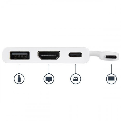 StarTech.com Adattatore Multifunzione USB-C a...