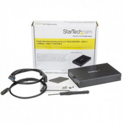 StarTech.com Box Esterno per Unità disco da 2,5" SATA SSD/HDD - USB 3.1 (10Gbps) - USB-A e USB-C