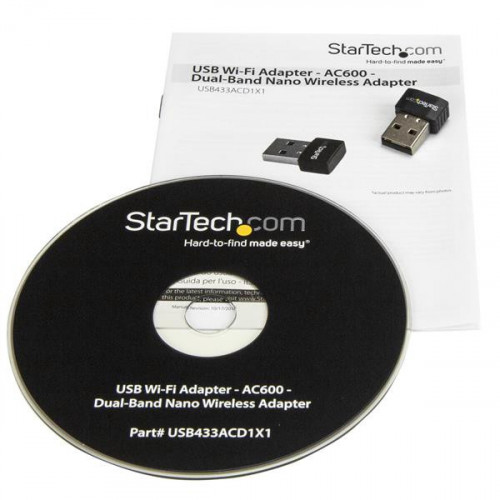 StarTech.com Adattatore Wi-Fi USB - AC600 -...