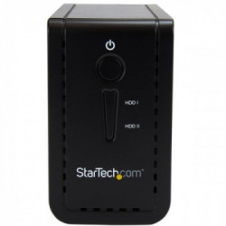 StarTech.com BOX Esterno USB-C e USB-A a doppio alloggiamento per Disco rigido da 3,5" - USB 3.1 Gen 2 con supporto RAID