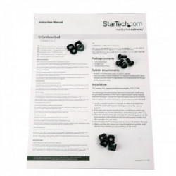 StarTech.com Scaffale per Rack Server 1U - Profondità da 400 mm