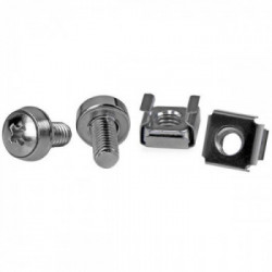 StarTech.com Confezione da 50 viti di fissaggio M6 per armadi server rack