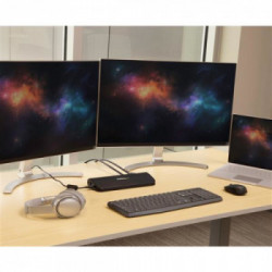StarTech.com Docking station Universale USB3.0 per laptop VGA DVI HDMI - Dual-Monitor con Ethernet audio
