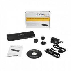 StarTech.com Docking station Universale USB3.0 per laptop VGA DVI HDMI - Dual-Monitor con Ethernet audio