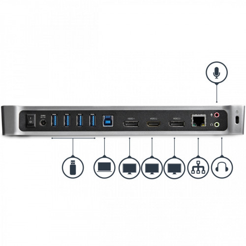 StarTech.com Docking Station replicatore di...