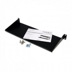 StarTech.com Ripiano universale per montaggio a rack fisso profondità 7" 1U – 15kg