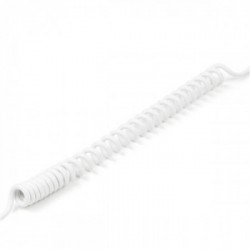 StarTech.com Caricabatteria da auto a doppia porta USB con cavo Lightning incorporato - Bianco