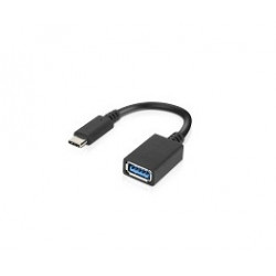 Lenovo LenovoUSB-CtoUSB-AAdapter cavo USB 0,14 m 2.0/3.2 Gen 1 (3.1 Gen 1) USB C USB A Nero
