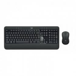 Logitech MK540 Advanced tastiera RF Wireless QWERTZ Tedesco Nero, Bianco