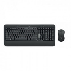 Logitech MK540 Advanced tastiera RF Wireless AZERTY Belga Nero, Bianco