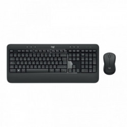 Logitech MK540 Advanced tastiera RF Wireless AZERTY Belga Nero, Bianco