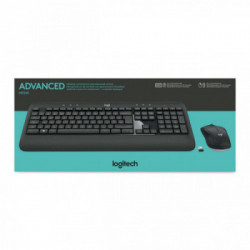 Logitech MK540 Advanced tastiera RF Wireless AZERTY Belga Nero, Bianco