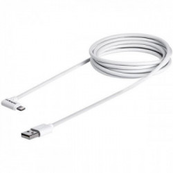StarTech.com Cavo USB a connettore Lightning da 8 pin ad angolo destro da 2m - bianco