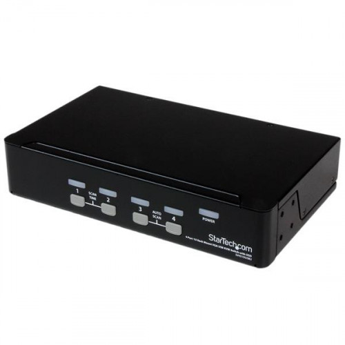 StarTech.com Switch KVM USB 4 porte, montabile...