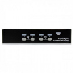 StarTech.com Switch KVM USB 4 porte, montabile a rack 1U, con OSD