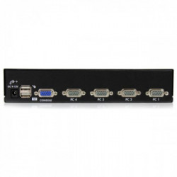 StarTech.com Switch KVM USB 4 porte, montabile a rack 1U, con OSD