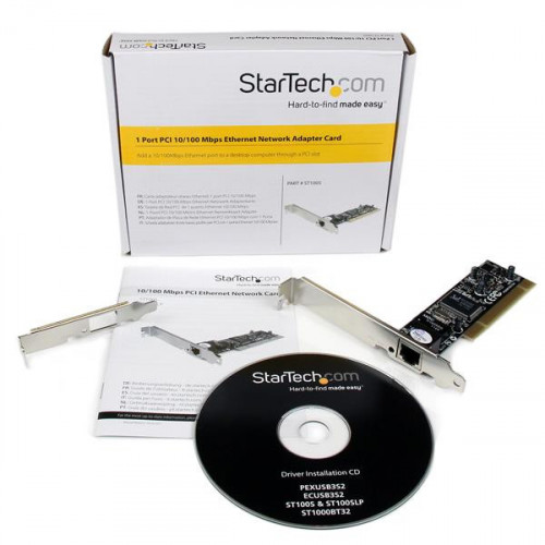 StarTech.com Scheda di rete PCI Ethernet a 1...