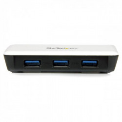 StarTech.com Adattatore di rete NIC USB 3.0 a Ethernet Gigabit con 3 porte hub - Bianco