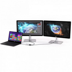 StarTech.com Adattatore Thunderbolt 3 a Dual HDMI 2.0 - Certificato Thunderbolt 3 4K 60Hz - Adattatore convertitore video per