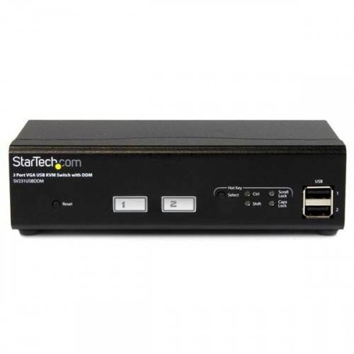 StarTech.com Switch Commutatore KVM USB VGA a 2...