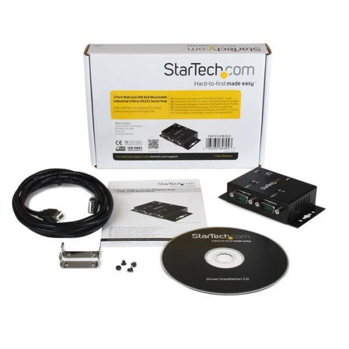 StarTech.com Hub adattatore USB a seriale 2...