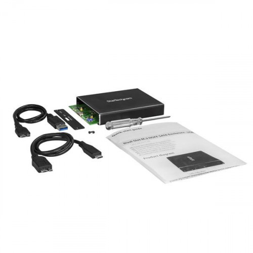 StarTech.com Box Esterno USB 3.1 (10Gbit/s) a 2...