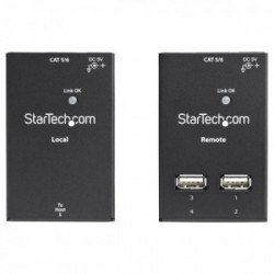 StarTech.com Prolunga/Extender USB 2.0 a 4 porte via Cat5 o Cat6 - Estensore USB2.0 via cavo Cat5/6 fino a 50m