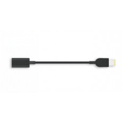 Lenovo 4X90U45346 cavo di interfaccia e adattatore USB-C Slim-tip Nero