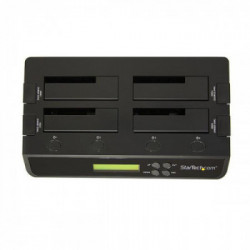 StarTech.com Dock duplicatore per dischi rigidi 1:3 indipendente eSATA USB 3.0 a SATA 4 alloggiamenti