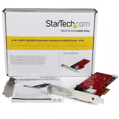 StarTech.com Scheda PCI Express Controller 2x...