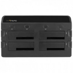 StarTech.com Docking Station a 4 alloggiamenti per SSD/HDD da 2,5"/3,5" - eSATA/USB 3.0 a SATA (6Gbps)