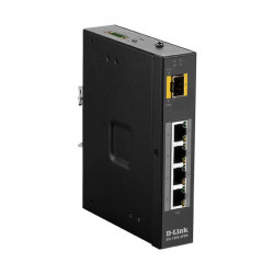 D-Link DIS‑100G‑5PSW Non gestito L2 Gigabit Ethernet (10/100/1000) Nero Supporto Power over Ethernet (PoE)