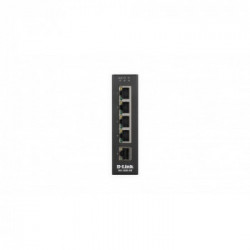 D-Link DIS‑100G‑5W Non gestito L2 Gigabit Ethernet (10/100/1000) Nero
