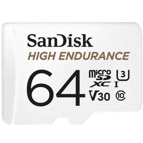 SanDisk High Endurance memoria flash 64 GB...