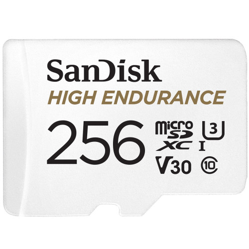 SanDisk High Endurance memoria flash 256 GB...