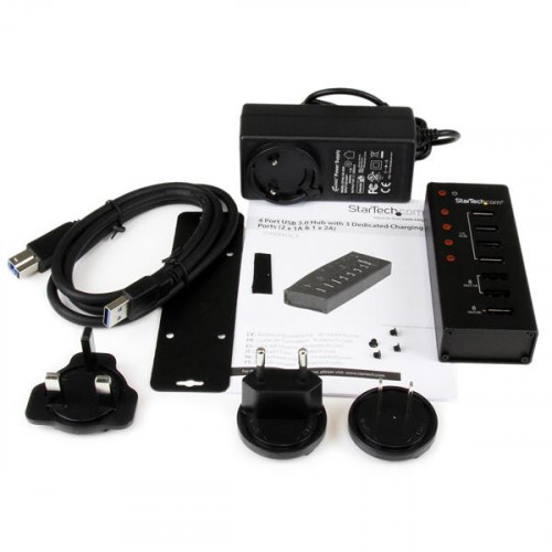 StarTech.com Hub USB 3.0 alimentato a 4 porte...