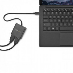 StarTech.com Splitter Multi-Monitor USB-C a HDMI - Hub MST Tipo-C a 2 porte compatabile con Thunderbolt 3