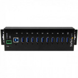 StarTech.com ST1030USBM hub di interfaccia USB 3.2 Gen 1 (3.1 Gen 1) Type-B 5000 Mbit/s Nero