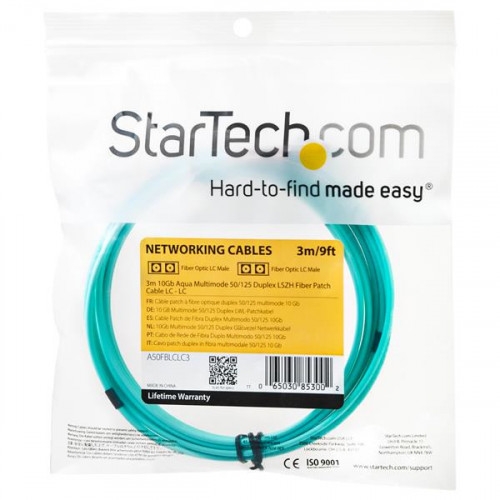 StarTech.com Cavo patch duplex LSZH fibra...