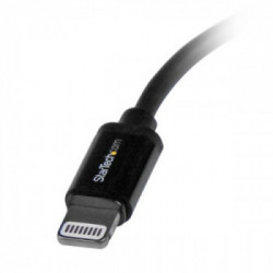 StarTech.com Cavo connettore corto Lightning a 8 pin Apple a USB da 15cm nero per iPhone / iPod / iPad