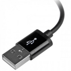 StarTech.com Cavo connettore corto Lightning a 8 pin Apple a USB da 15cm nero per iPhone / iPod / iPad