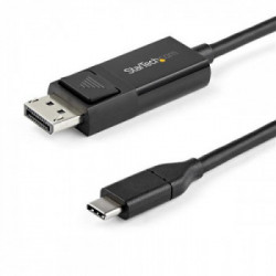 StarTech.com Cavo adattatore da USB C a DisplayPort 1.2 da 1m - Cavo video bidirezionale da DP a USB-C o USB-C a DP 4K 60Hz -