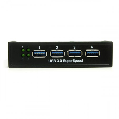 StarTech.com Hub USB 3.0 a 4 porte panello...